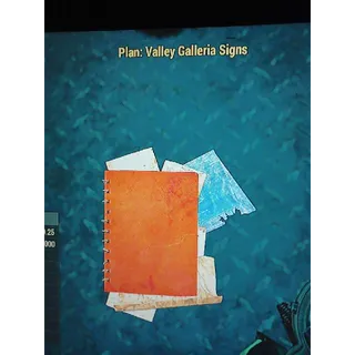 Plan | Valley Galleria Signs