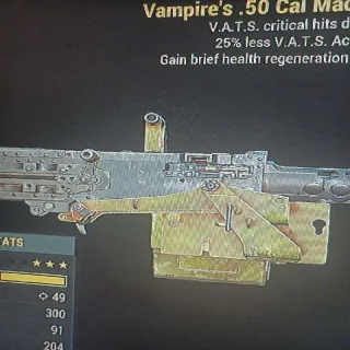 Weapon | V5025 50 Cal Machine Gun