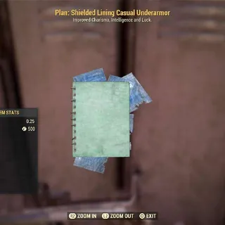 Shielded Lining Casual