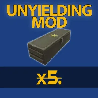 5x Unyielding Mods