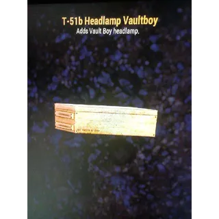 Other | T-51b Headlamp Vaultboy