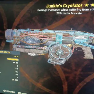 Weapon | J25 Cryolator