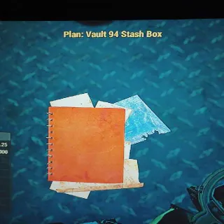 Plan | Vault 94 Stash Box