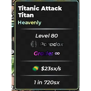 Cheap 23sx/s Infinity Paradox - Anime Dice (Negotiable)