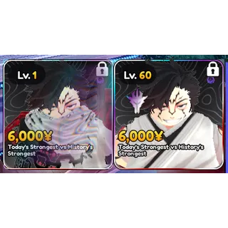 Stacked Shiny Gojo Vs Sukuna and 3 Monarch Account - Anime Vanguards