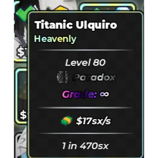 Cheap 17sx/s Infinity Paradox - Anime Dice (Negotiable)