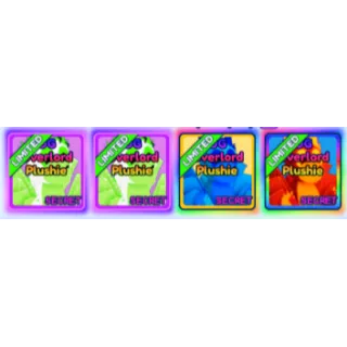 Og Overlord Plushie Bounty Bundle BGSI