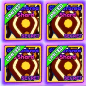 4x Shiny Mythic Gingerbread shard BGSI