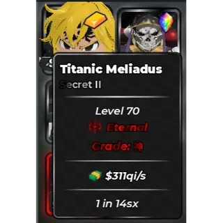 1 in 14sx Godly Eternal - 311qi/s - Anime Dice
