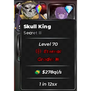 1 in 12sx Godly Eternal - 278qi/s - Anime Dice