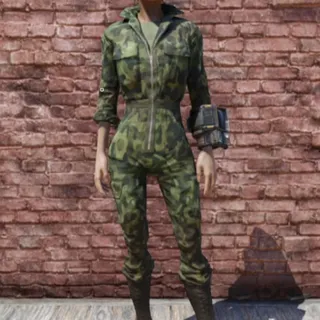 Forest Camo Jumpsuit