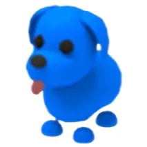 Rideable Blue Dog