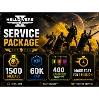1️⃣Helldivers2️⃣ 🟡⭐️🟡Medals (1500)