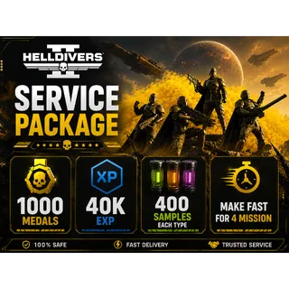 1️⃣Helldivers2️⃣ 🟡⭐️🟡[Medals (1000)
