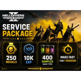 1️⃣Helldivers2️⃣ 🟡⭐️🟡[Medals (250)
