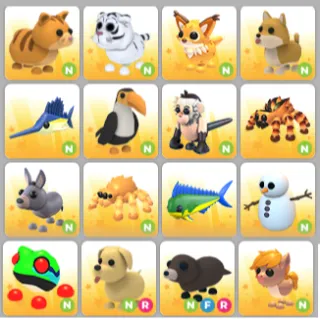 ADOPT ME PETS 16x BUNDLE
