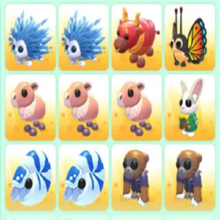 ADOPT ME 12X PETS BUNDLE