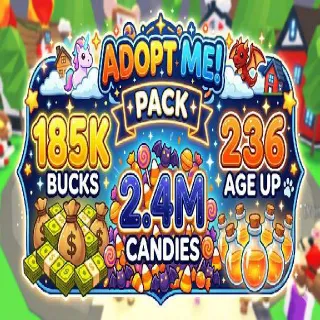 Adopt ME PACK BUNDLE bucks, age up, candies