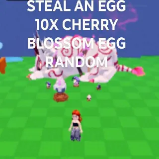 STEAL AN EGG CHERRY BLOSSOM EGG 20X RANDOM BUNDLE