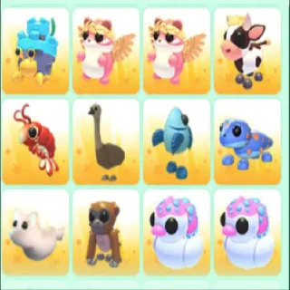 ADOPT ME 12X PETS BUNDLE