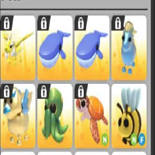 Adopt Me Legendary Bundle 7×