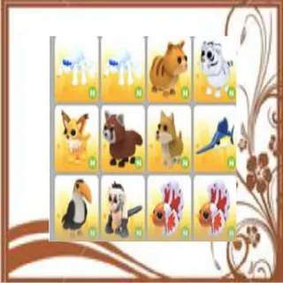 ADOPT ME PETS NEON BUNDLE 12X