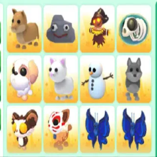 ADOPT ME 12X PETS BUNDLE