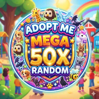 ADOPT ME MEGA 50X RANDOM