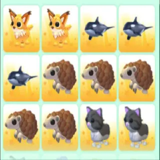 ADOPT ME 12X PETS BUNDLE