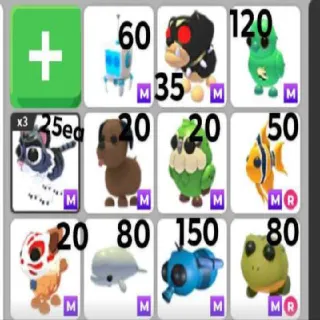 ADOPT ME 21X MEGA PACK BUNDLE