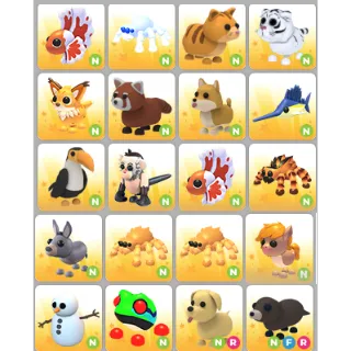 ADOPT ME PETS NEON 20x