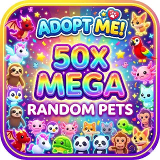 ADOPT ME 50X MEGA RANDOM
