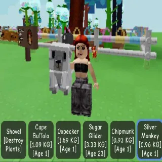 SILVER UNGGOY MONKEY - GAG | GROW A GARDEN