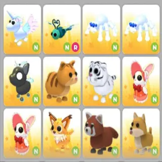 ADOPT ME NEON BUNDLE PETS PACK #1