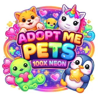 ADOPT ME NEON PETS 100X LEGENDARY, ULTRA RARE, RARE, UNCOMMON NO COMMON