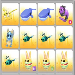 ADOPT ME LEGENDARY 12X BUNDLE PACK #1