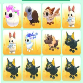 ADOPT ME 12X PETS BUNDLE