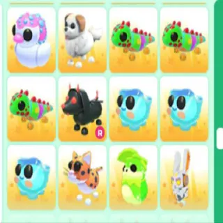 ADOPT ME 12X PETS BUNDLE
