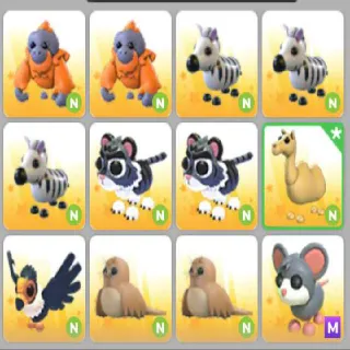 ADOPT ME NEON & MEGA BUNDLE 12X