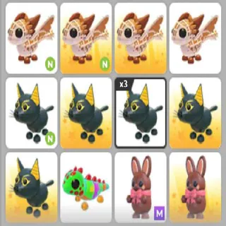 ADOPT ME MEGA & NEON BUNDLE 15X PACK #1
