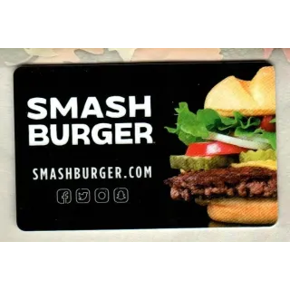$25 Smashburger gift card