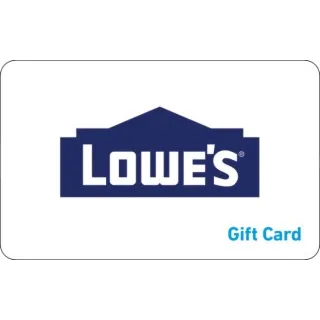 $200 Lowes Gift Card