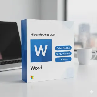 Office 2024 Word Retail Bind Key 1 PC/Mac