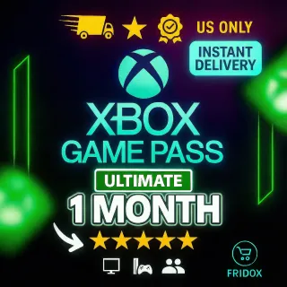Xbox Game Pass Ultimate 1 Month Membership instant DELIVERY
