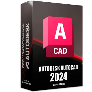 AUTODESK AUTOCAD 2024 OFFICIAL LICENSE  1 YEAR 1 DEVICE (MAC , PC) 