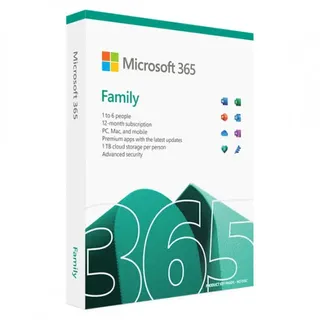 Microsoft Office 365 Family 5 Device 1TB 1 Year