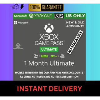 Xbox Ultimate Game Pass 1-month - United States only - Non stackable