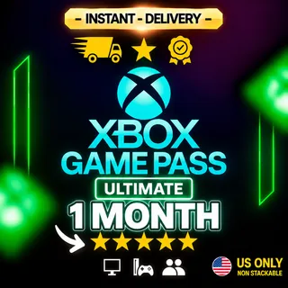 Xbox Game Pass Ultimate 1 Month Non-Stackable - Xbox Live Key - UNITED STATES