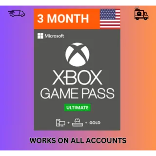 Xbox Game Pass Ultimate 3 Month