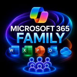 Microsft Office 365 Family 1 Year key